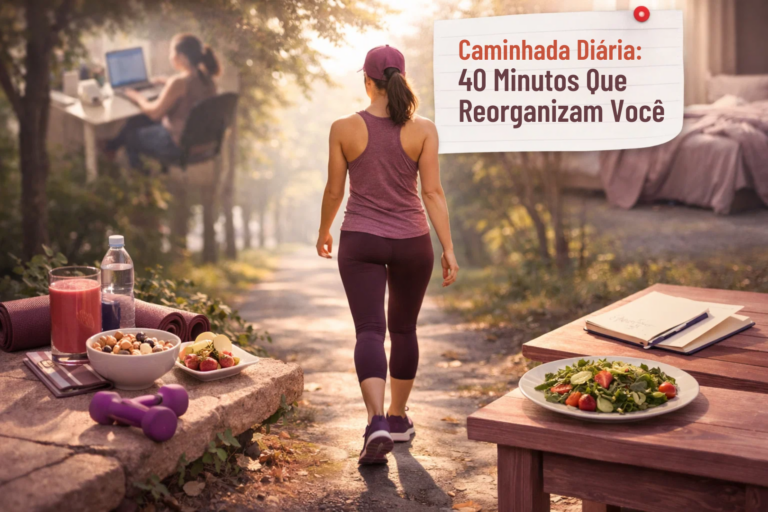 Caminhada Diária: 40 Minutos Que Reorganizam Você